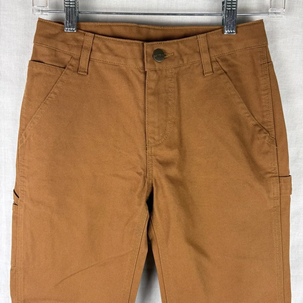 Carhartt Boys Loose Fit Canvas Utility Bootcut Work Pant